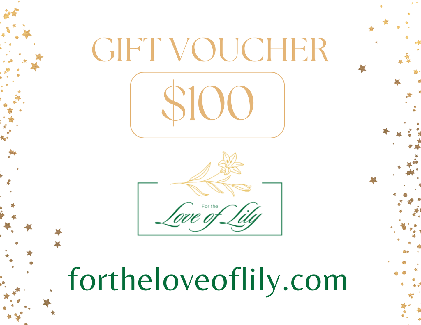 For the Love of Lily Gift Card